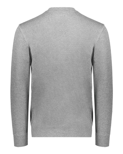 Holloway Unisex Eco Revive™ Ventura Soft Knit Crewneck Sweatshirt 223503 #color_Grey Heather