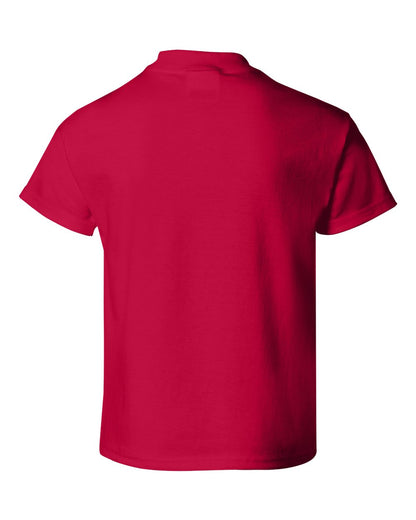 Hanes Essential-T Youth T-Shirt 5480 #color_Deep Red