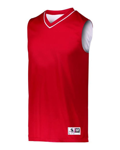 Augusta Sportswear Youth Reversible Two Color Jersey 153 #color_Red/ White