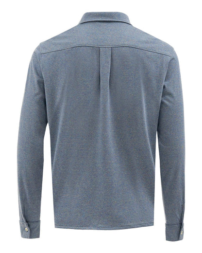 Recover Men's Eco Button Down Shirt EC650 #color_Blue Rainbow