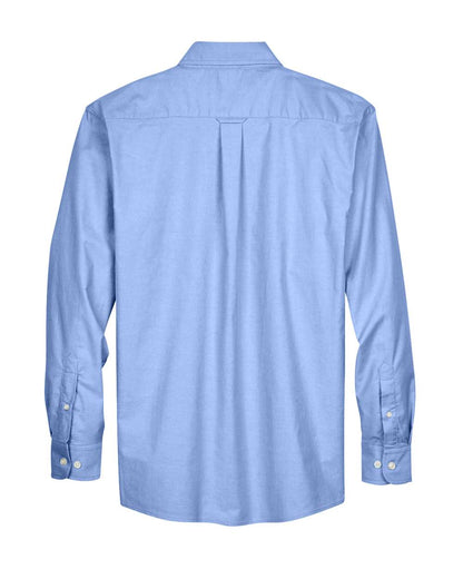 Harriton Men's Oxford Shirt M600 #color_Light Blue