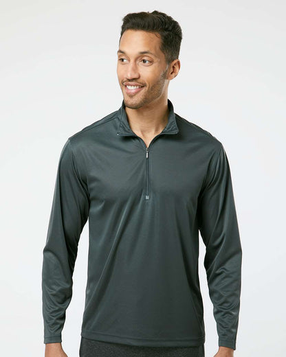 Paragon Unisex Malibu Performance Quarter-Zip Pullover 350 #colormdl_Carbon