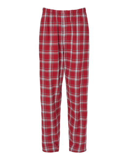 Boxercraft Harley Flannel Pants BM6624 #color_Heritage Garnet Plaid