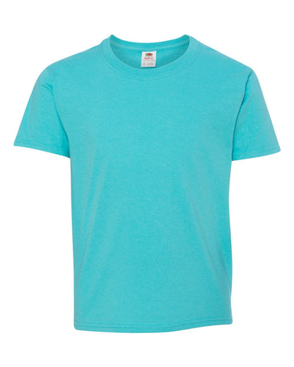 Fruit of the Loom HD Cotton Youth Short Sleeve T-Shirt 3930BR #color_Scuba Blue