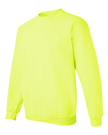Gildan Unisex Heavy Blend™ Crewneck Sweatshirt 18000 #color_Safety Green