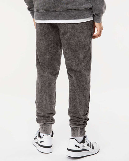 Independent Trading Co. Mineral Wash Fleece Pants PRM50PTMW #colormdl_Black