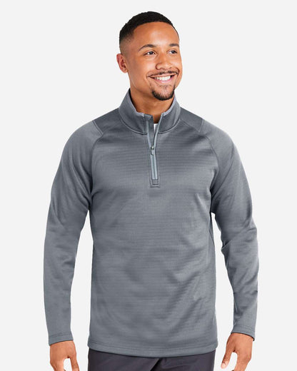 Puma Golf Men's Waffle Fleece Quarter-Zip Pullover 631105 #colormdl_Slate Sky