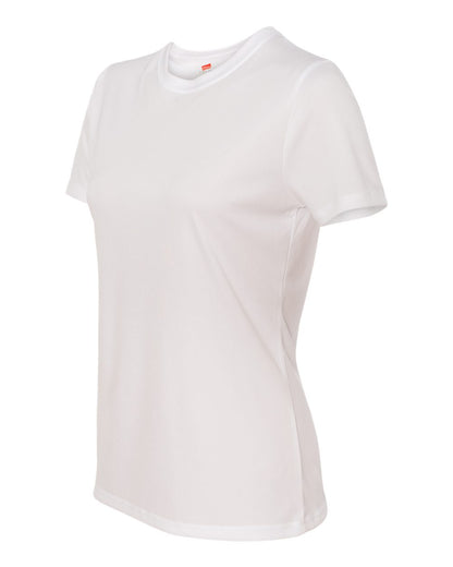 Hanes Women's Cool DRI® Performance T-Shirt 4830 #color_White