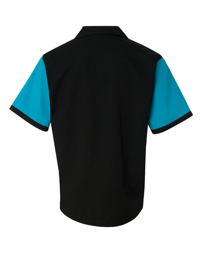 Hilton Unisex Cruiser Bowling Shirt HP2243 #color_Turquoise