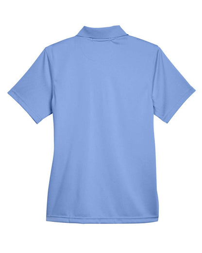 Harriton Women's Advantage Snag Protection Plus IL Snap Placket Polo M345W #color_Industry Blue