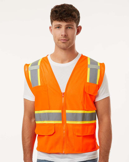 Kishigo Unisex Ultra-Cool™ Multi-Pocket Vest 1195-1196 #colormdl_Orange