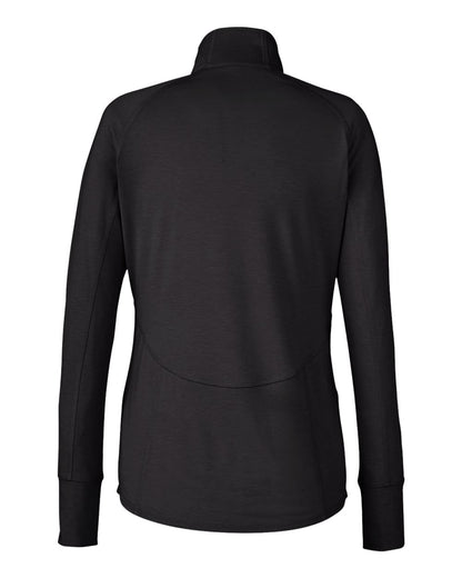 Puma Golf Women's Bandon Quarter-Zip Pullover PG400W #color_Puma Black