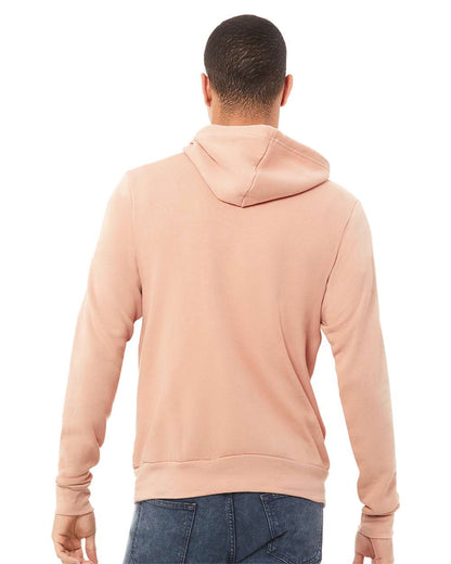 BELLA + CANVAS Sponge Fleece Hoodie 3719 #colormdl_Peach