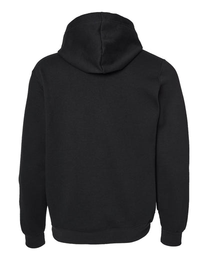 JERZEES Unisex Eco™ Premium Blend Ring-Spun Hooded Sweatshirt 700MR #color_Black Ink