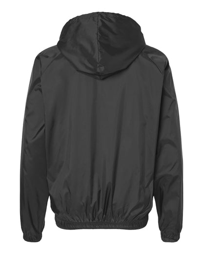 Burnside Mentor Hooded Coach's Jacket 9728 #color_Steel