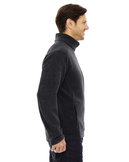 CORE365 Men's Tall Journey Fleece Jacket 88190T #colormdl_Heather Charcoal