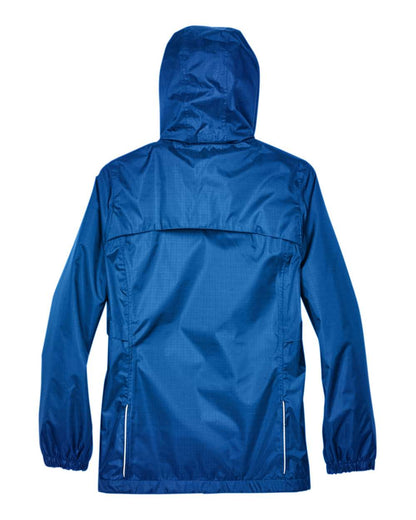 CORE365 Women's Climate Seam-Sealed Lightweight Variegated Ripstop Jacket 78185 #color_True Royal