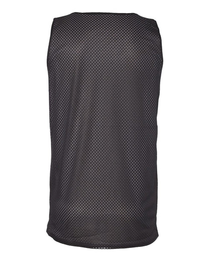 Badger Pro Mesh Reversible Tank Top 8529 #color_Black/ White