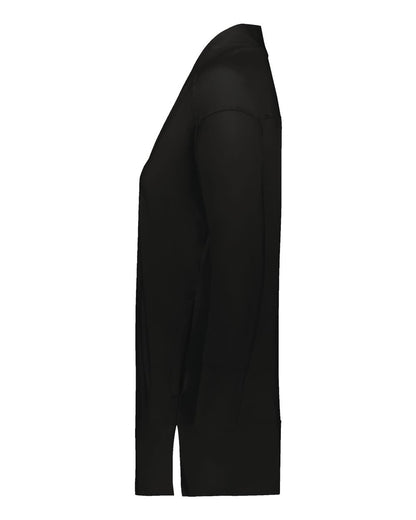 Holloway Women's Eco Revive™ Ventura Cardigan 223705 #color_Black