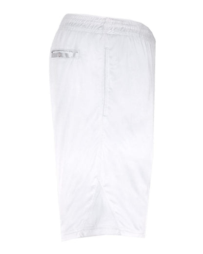 Badger BT5 9" Inseam Trainer Shorts 4110 #color_White