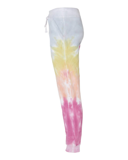 Colortone Tie-Dyed Joggers 8999 #color_Desert Rose