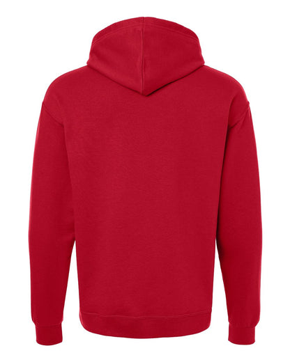 JERZEES Unisex Ultimate CVC Hooded Sweatshirt IC49MR #color_True Red