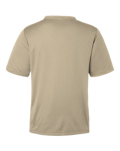 Team 365 Men's Zone Performance Mesh T-Shirt TT15 #color_Desert Khaki