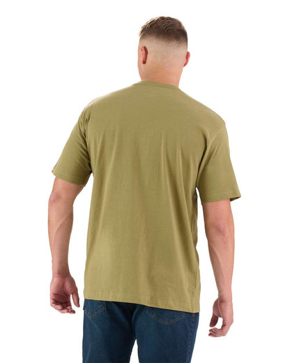Berne Apparel Men's Tall Heavyweight Pocket T-Shirt BSM16T #colormdl_Light Olive