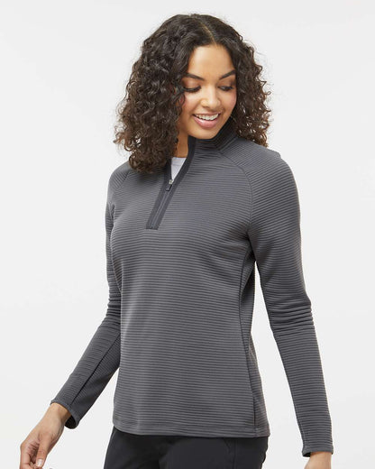 Adidas Women's Spacer Quarter-Zip Pullover A589 #colormdl_Grey Five