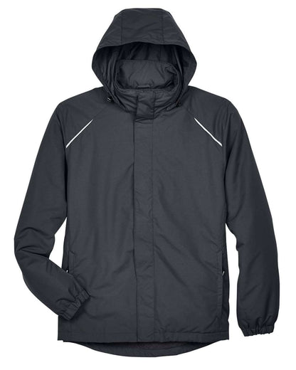 CORE365 Men's Profile Fleece-Lined All-Season Jacket 88224 #color_Carbon