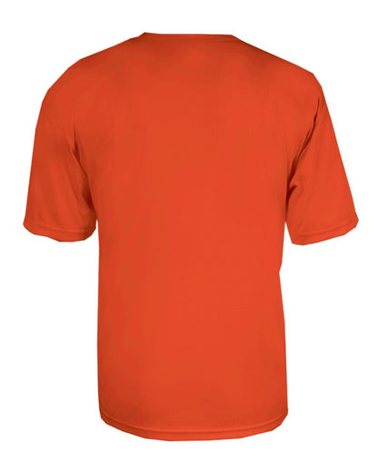 Alleson Athletic Men's B-Core Placket Jersey 7930 #color_Burnt Orange