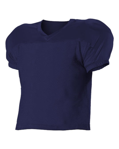 Alleson Athletic Practice Mesh Football Jersey 712 #color_Navy