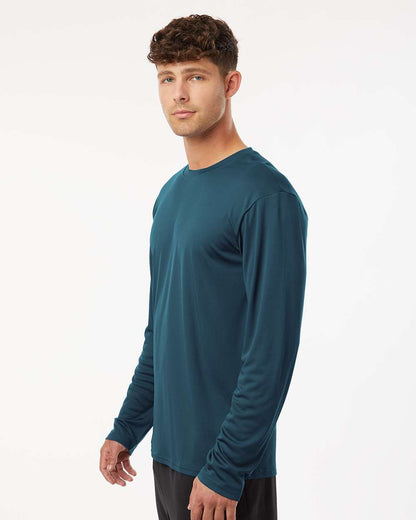 AllPro Unisex Pro-Lock Performance Long Sleeve T-Shirt 48400 #colormdl_Atlantic Blue