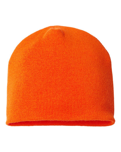 CAP AMERICA USA-Made 8 1/2" Beanie TKN28 #color_Deep Orange