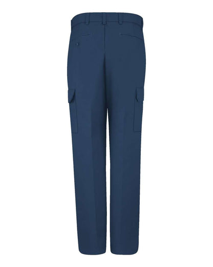 Red Kap Men's Odd Sizes Industrial Cargo Pants PT88ODD #color_Navy - 37 Unhemmed