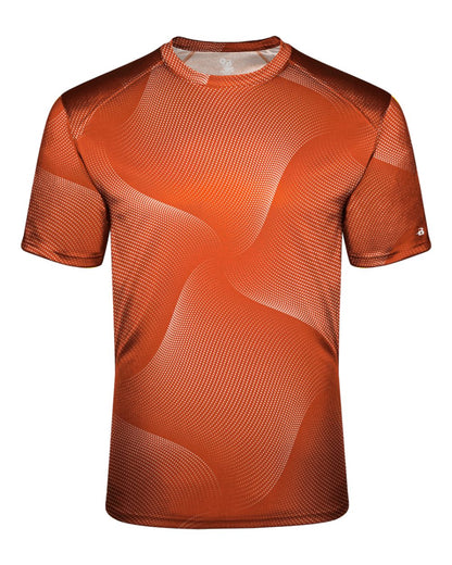 Badger Youth Warp T-Shirt 2213 #color_Burnt Orange