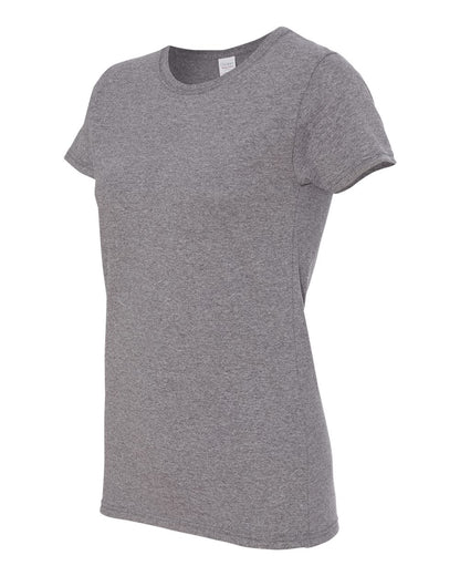 Gildan Women's Heavy Cotton™ T-Shirt 5000L #color_Graphite Heather