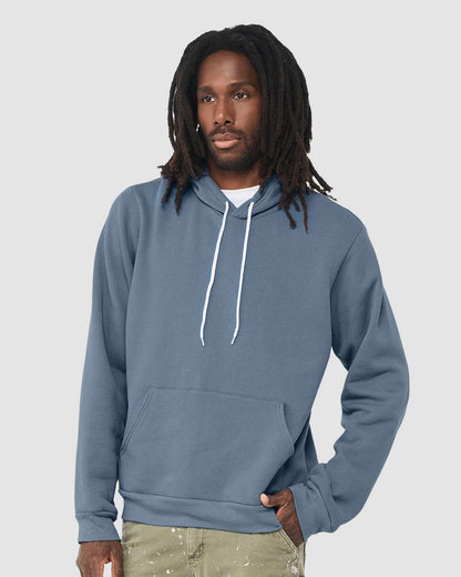 BELLA + CANVAS Sponge Fleece Hoodie 3719 #colormdl_Steel Blue