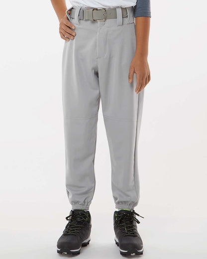 Alleson Athletic Youth Baseball Pants 605PY #colormdl_Grey