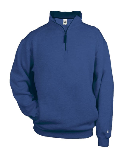 Badger Quarter-Zip Fleece Pullover 1286 #color_Royal