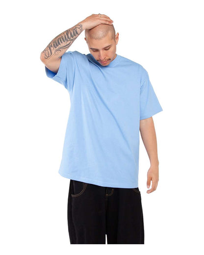 Shaka Wear Men's Tall Max Heavyweight T-Shirt SHMHSST #colormdl_Sky Blue