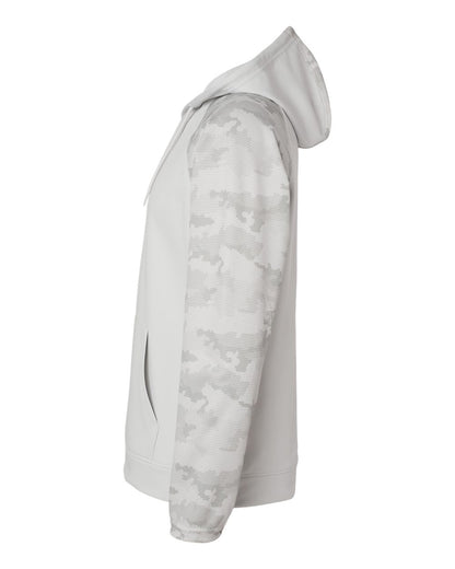 Paragon Unisex Tahoe Camo Fleece Hooded Sweatshirt 306 #color_Aluminum/ Grey