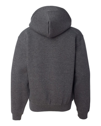 Badger Youth Hooded Sweatshirt 2254 #color_Charcoal