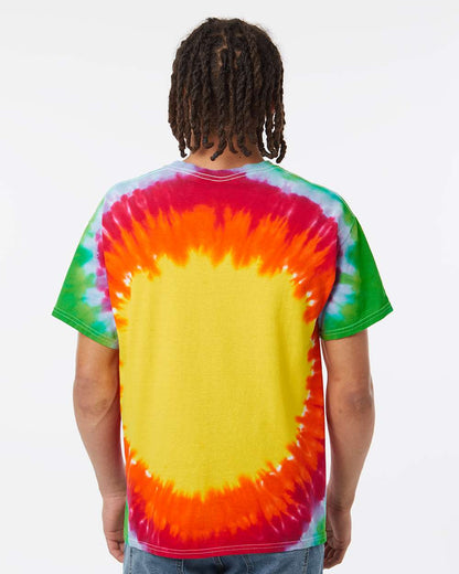 Dyenomite Bullseye Tie-Dyed T-Shirt 200BE #colormdl_Teardrop