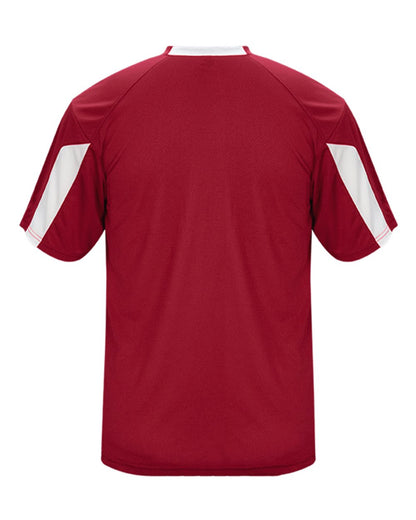 Badger Men's Striker T-Shirt 4176 #color_Red/ White