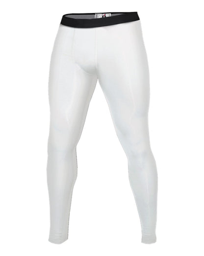 Badger Full Length Compression Tight 4610 #color_White