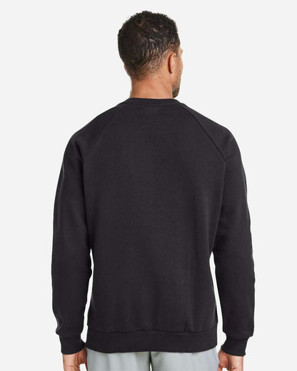 Under Armour Men's Rival Fleece Crewneck Sweatshirt 1379755 #colormdl_Black/ White