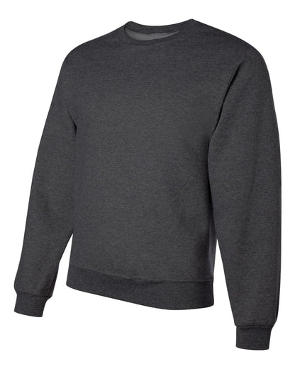 JERZEES Unisex NuBlend® Crewneck Sweatshirt 562MR #color_Black Heather