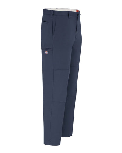 Dickies Men's Premium Industrial Double Knee Pants LP56 #color_Dark Navy - 37 Unhemmed