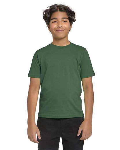 Threadfast Apparel Youth Epic Cotton T-Shirt T1000B #colormdl_Forest Green